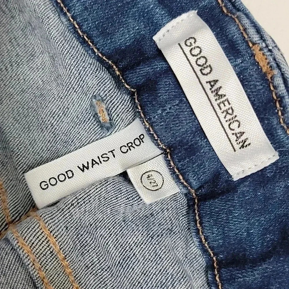 Good American good waist crop raw edge - Picture 11 of 15